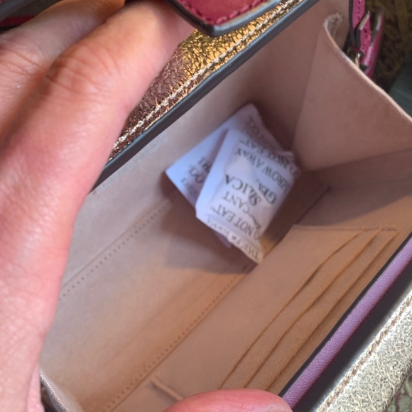 Authentic KATE SPADE Leather gift wrap magnetic snap Crosby/Satchel - Picture 10 of 16